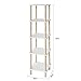 SoBuy STR04-K-WN Estantería de 5 Niveles para Baño Librería Escalera 36 *...
