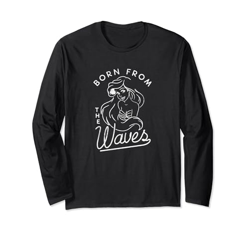 T-shirt Ariel Disney à manches longues vêtement sirène coton