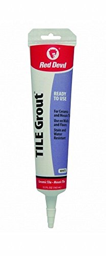 Red Devil 0425 5.5 Oz Pre-mixed Tile Grout Red Devil 0425 5.5 Oz Pre-mixed Tile Grout