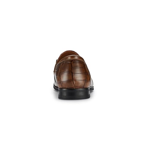 Image of Ferro Aldo Men's Premium Moc Toe Loafers | Casual & Dress Styles with Tassels & Horsebit Buckles