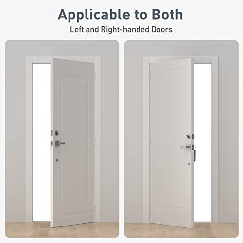 Hosom 48 Pack Nickel Door Hinges 3.5 Inch With 5/8 Radius, Fit Standard Door And Hosom Self Closing Door Hinge 3.5 Inch #TOP7