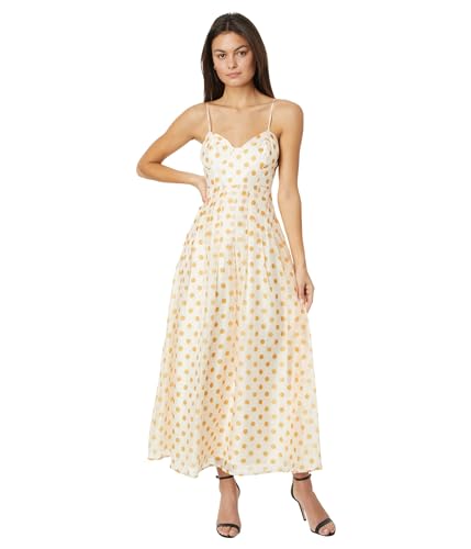 En Saison Women's Ava Midi Dress, Yellow at Amazon Women's Clothing store