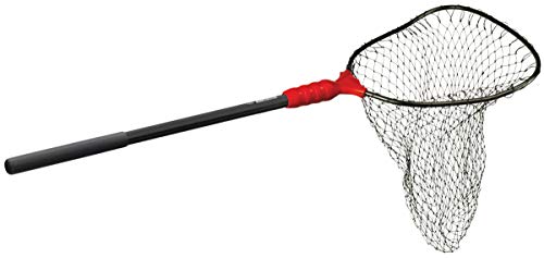 Ego S1 Slider Fishing Net, Ultimate Fishermen’s Tool Fixed Handle, Replaceable Head, Salt & Freshwater, 17x19 Inch Hoop