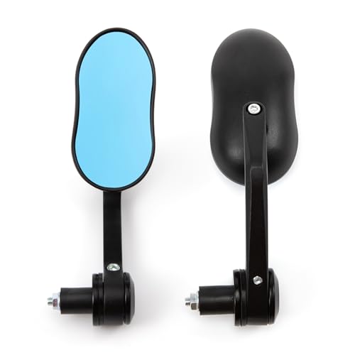 Espejo de manillar 22mm antirreflejos para Suzuki GSF1250 con ajuste 360