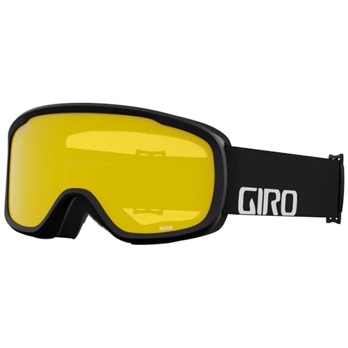 Giro Roam Skibrille in Schwarz mit Amber Scarlet Scheibe – 39% VLT