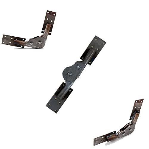Sofa Support Hinge Adjustable Angle Hinge Stay Lid Hinge Support Fold Lift Up Drop Bracket Heavy Duty Adjuster for Sofa Bed Headboard Coffee Table Recliner Armrest Adjustment 90 to 180 Degree, 2 Pack - Image 4