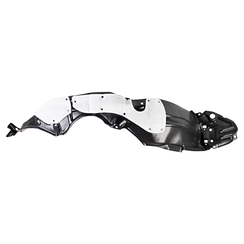 Image of TRQ Inner Fender Liner Set Compatible with 2012-2014 Toyota Prius C TO1248186 TO1249186