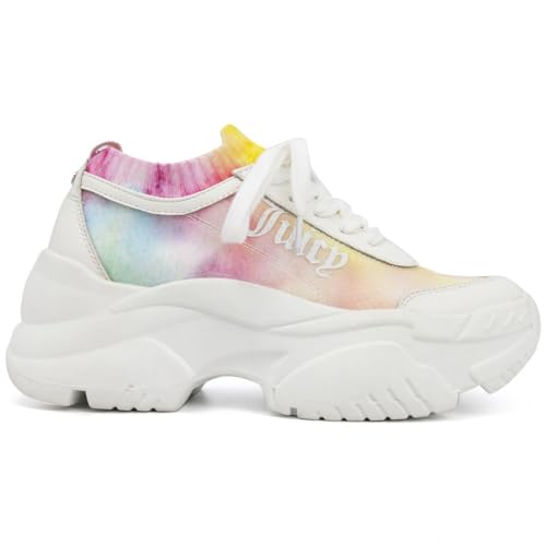 Juicy Couture Women's Chunky Lace-Up Fashion Sneaker - Stylish Platform Tennis Shoes for Everyday Comfort Walking2
