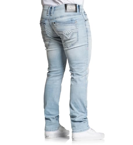 American Fighter Men's Denim Jean Defender Aiden Inseam 34"2