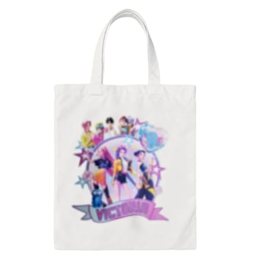 Shyllin Tote Bag Tela Con Estampado, 35x40CM, Bolsas Tela, Tema De Demonios Y Cazadores, Bolsa De Tela Anime, Bolsa Anime Reutilizable, Adecuado Como Atuendo Personalizado O Regalo (Blanco) | Ya disponible en tu tienda friki favorita! En mundofriki.es! Shyllin Tote Bag Tela Con Estampado, 35x40CM, Bolsas Tela, Tema De Demonios Y Cazadores, Bolsa De Tela Anime, Bolsa Anime Reutilizable, Adecuado Como Atuendo Personalizado O Regalo (Blanco) | Ya disponible en tu tienda friki favorita! En mundofriki.es!