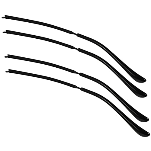 IWOWHERO 2ペア 眼鏡の脚 アクセサリー テンプル ネジ メタルグラス サングラステンプルアーム メタルサングラスアーム ユニバーサル スイート ノーズパッド 寺院 男と