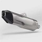 Silencieux d'échappement pour moto pour B&MW F750GS F850GS, R1200GS, F 750 850 GS, R 1200 GS, kit complet avec raccord intermédiaire, accessoires modifiés