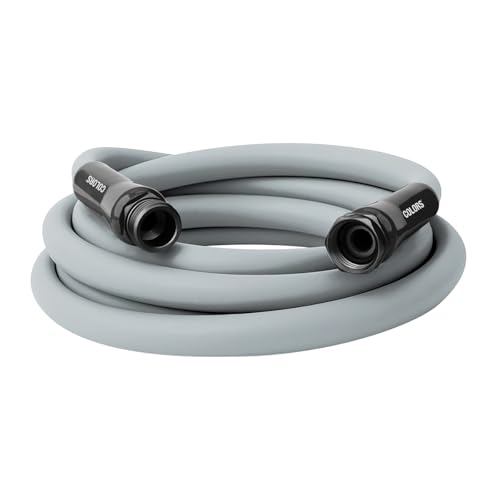 Image of Flexzilla Colors Lead-In Garden Hose 5 /8in. x 10ft., Lightweight All-Weather Water Hose, Durable and Flexible, Leak-Free Connections, Slate Gray