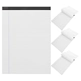 Papier résistant à l'encre : le papier lisse et épais empêche l'encre de traverser, ce qui le rend idéal pour écrire, dessiner et faire des croquis avec une grande netteté. bloc-notes format légal, petits blocs-notes