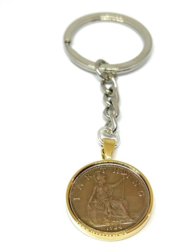 Porte-clés pour 89e anniversaire de 1934, pièce argentée taille unique