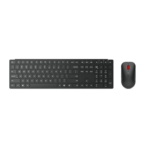 Image of Lenovo Wireless Multi-Mode Pro Combo Keyboard and Mouse 6000 US English