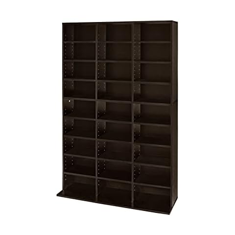 Lillyvale Adjustable CD and DVD Storage Rack Cover