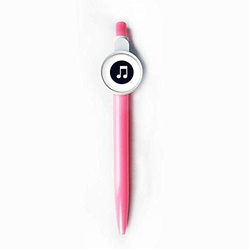 Stylo à bille rétractable notes de musique écriture bleue fournitures scolaires