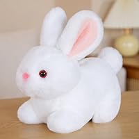 Amazon｜[LSDZW] 兎ぬいぐるみ ウサギぬいぐるみ グレー うさぎ