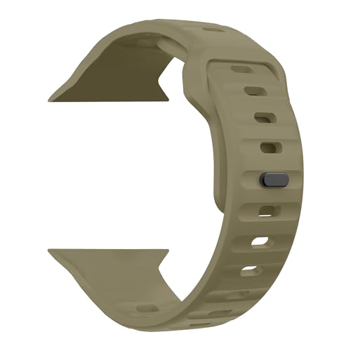 Image of ACM Watch Strap Slide 42mm 44mm 45mm 46mm 49mm Sports Silicone Belt compatible with Fire-Boltt Visionary Bsw046 Smartwatch Breatheable Band