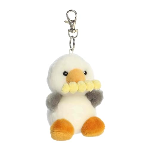 Aurora Adorable Palm Pals Buoy Seagull Clip-On - Fun Collectible Plush for Kids and Adult Collectors - Perfect for Decorating Rooms and Birthday Gifts - White 0 Inches