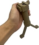 HOUSON Front Grip Bipod, Ergonomic Front Grip Bipod Shooting Bipod Picatinny Stand with Extendable Legs Front Grip for Crossbow, Accessories, Attachment Black - Image 4