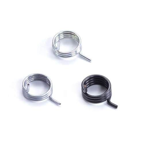 EZSMITH [3-Torque Sampler] Automatic Knife Coil Springs - 0.375 (3/8) Inch Diameter - (High/MAXX/MEGA Torque) - for Folding Knife Repair and Replacement - USA Sizes