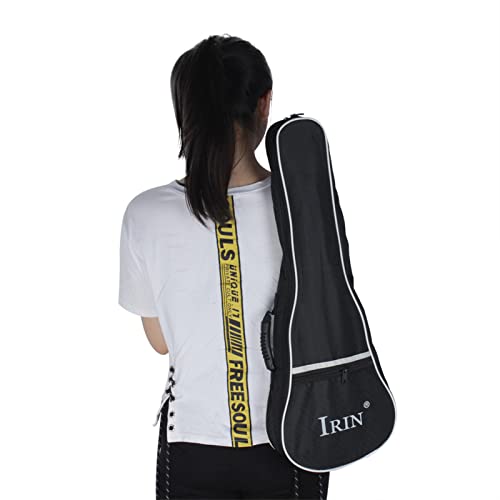 HUIOP 26寸 Ukulele Case Sac de Transport étanche avec Double bandoulière réglable Poche extérieure Sac à Dos Antichoc pour Guitare ukulélé,Sac à Dos ukulélé - Les Beatles, Paul McCartney, John Lennon, RIngo Starr, George Harrison HUIOP 26寸 Ukulele Case Sac de Transport étanche avec Double bandoulière réglable Poche extérieure Sac à Dos Antichoc pour Guitare ukulélé,Sac à Dos ukulélé – Image 6