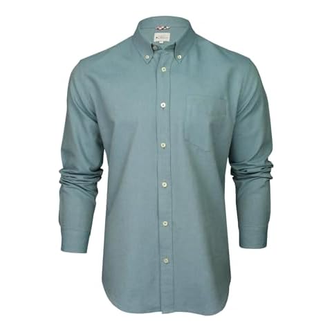 Ben Sherman Regular Fit Oxford Shirt - Blue Shadow Cover