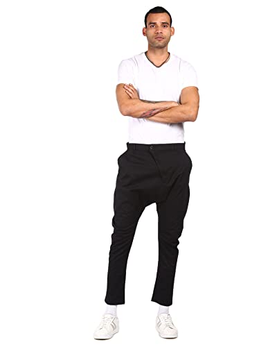 Image of Men's slim Casual Trousers (8907542416424 271222457 38W X 28L Black)