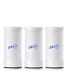 [Alkaline] Waterdrop Water Filter for Sink Faucet Replacement Water Filters, WD-FF-05A Fits Waterdrop Faucet Water Filter WD-FC-02T, WD-FC-02, WD-FC-01, WD-FC-06, Last Up to 9 Months, Pack of 3