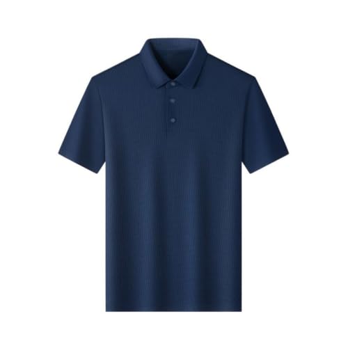 Polo manches courtes nylon tricoté homme pour le bureau et le week-end