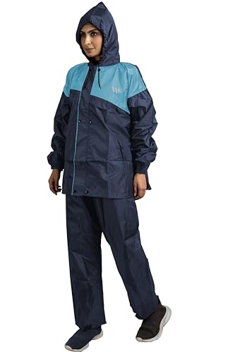 Image of Ranger Unisex 1 Set Rain Suit with Hooded Jacket & Trouser | TPU Coated Bike Riding Wear with Seam Sealed Protection