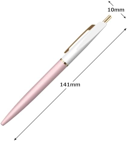 アンテリック(Anterique) Antelic BP1SWXBP Oil-based Ballpoint Pen, 0.5mm, Snow White x Baby Pink image 4