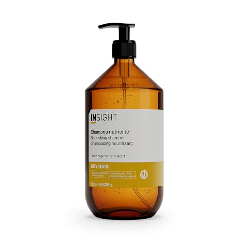 Insight Shampoo nutriente 900ml | per capelli aridi, che appaiono subito più morbidi e pettinabili | confezione in vetro