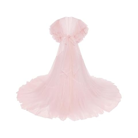 PLUVIOPHILY Maternity Tulle Dress for Photoshoots Cover