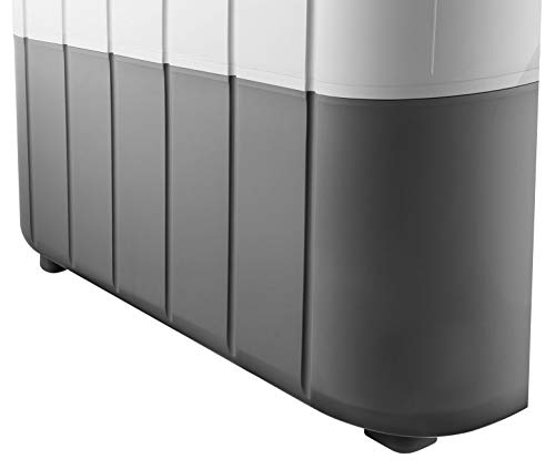 Image of Samsung 6.5 Kg Inverter 5 star Semi-Automatic Top Loading Washing Machine Appliance (WT665QPNDRPXTL, Light Grey, Double storm technology)