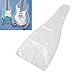 Transparent Guitar Dust Cover, PVC Full Coverage Bag Guitar Protector for Acoustic Guitars Electric Bass
