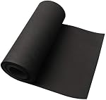 CASOMAN Professional Tool Box Liner and Drawer Liner - 16 inch(Wide) x 16 feet (Long), Non-Slip, Black