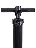 Two Bare Feet Manual Inflatable SUP Paddleboard Pump - Dual Action High Pressure Hand Pump for Paddleboards and Inflatables (Bravo 4, Black) - Image 4