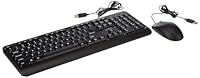 Lenovo 160 Wired Combo Keyboard and Mouse Set