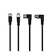 QWLEYCHN M12 Sensor Connector Cable PVC Line Waterproof Male and Female 4/5/8 Pin A-Type Plug for Industrial Use(Angle Female 8p)