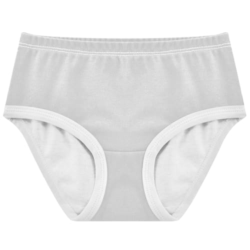 Joisal Light Grey Toddler Girls Underwear 2t Cotton Panties for Girl Aesthetic Undies Kids Briefs