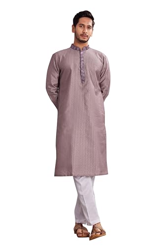 Tunique fête homme ensemble pyjama indien ethnique mariage