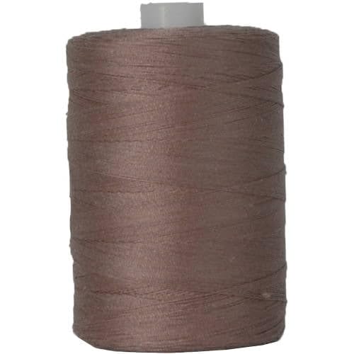 Image of ThreadArt Cotton Quilting Thread, 1000M 50 /3, Taupe 676 | Long staple cotton thread for quilting, sewing and serging. Low-lint, smooth thread for clean stitches and strong seams.
