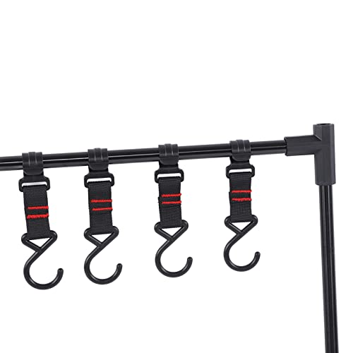 Étagère réglable double couche pour optimiser l'espace de bureau et camping - 5