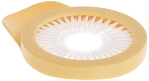 R&M International Corn Cob Desilking Brush, Standard, Yellow, Carded #TOP20