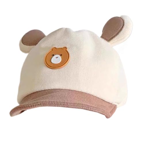 Rrlihjgu Gorra De Béisbol para Bebé - Gorra Infantil con Protección Solar,Protección Respirble para Cabeza En Viajes Playa Actividades Al Aire Libre Vacaciones