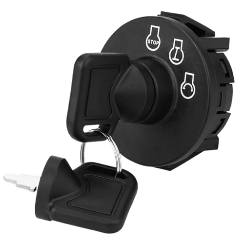Interrupteur d'allumage Y31A 3 positions avec clé 117-2221 pour tondeuse Z Cutter