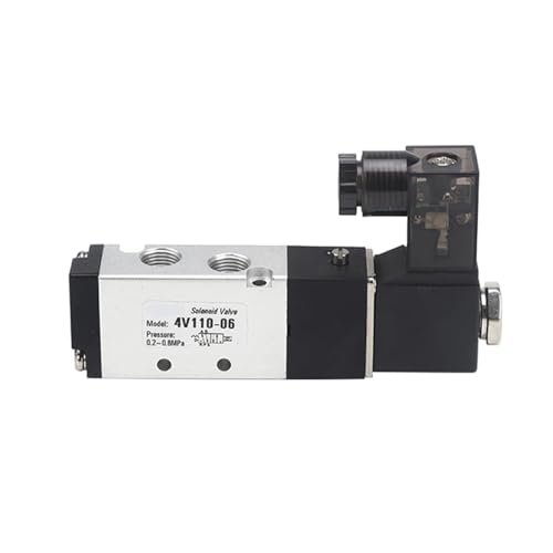 Électrovanne pneumatique 4V110-06 à commutation rapide AC220V pour compresseur - 5